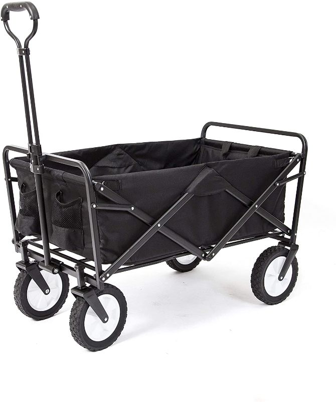 Photo 1 of 
Stock Photo does not represent Item*******Mac Sports Collapsible Folding Outdoor Utility cart, Black

Style:Black