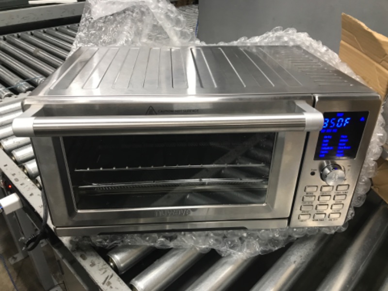 Photo 3 of ***TESTED/ TURNS ON** NUWAVE Bravo Air Fryer Oven, 12-in-1, 30QT XL Large Capacity Digital Countertop Convection Oven
