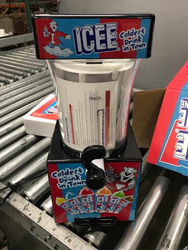 Photo 2 of **NOT ABLE TO TEST** iscream Genuine ICEE Brand Counter-Top Sized ICEE Slushie Maker - Spins Your Pre-Chilled Ingredients with Your Ice into ICEE Slushies!