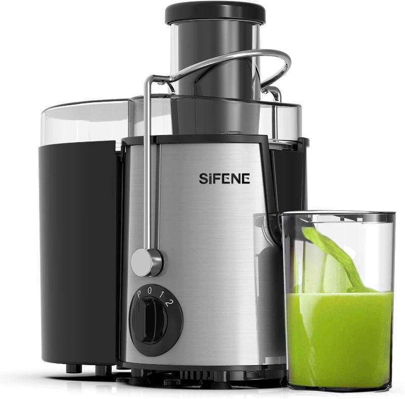 Photo 1 of ***TESTED/ TURNS ON** Juicer Machine, SIFENE 3" Wide Mouth 500W Centrifugal Juicer for Vegetable and Fruit, Juice Extractor, Juice Maker Machines with 3-Speed Setting, Easy to Clean
