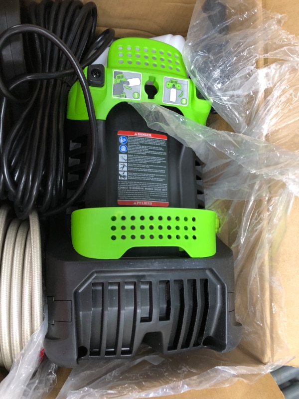 Photo 4 of 

Greenworks 1500 PSI 1.2 GPM Pressure Washer (Upright Hand-Carry) PWMA Certified