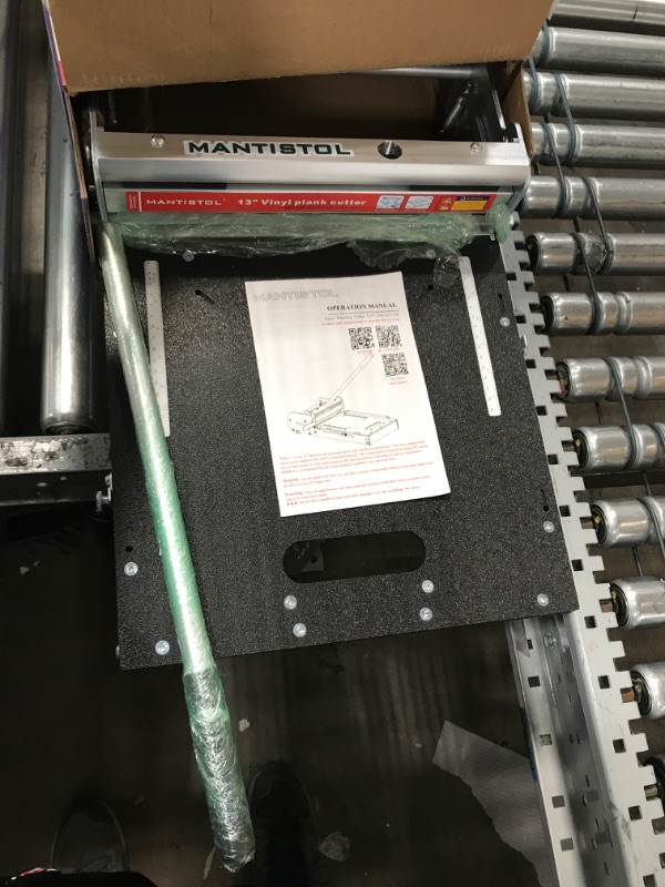 Photo 2 of **USED** MantisTol 13" Pro Vinyl Floor Cutter LVT-330 for VCT,LVT, SPC, PVC, LVP, WPC and Rigid Core Vinyl Plank; Best buy! 13.1"