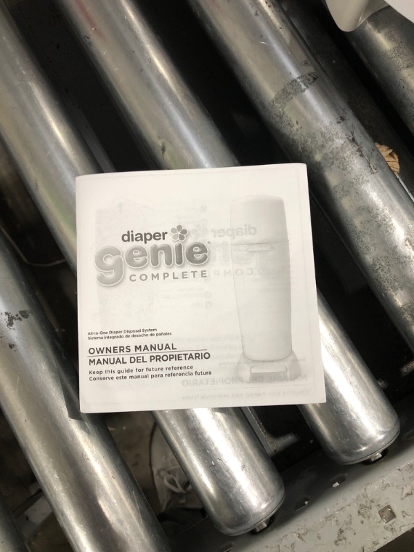 Photo 3 of "MISSING TOP" Diaper Genie Complete Pail - Gray