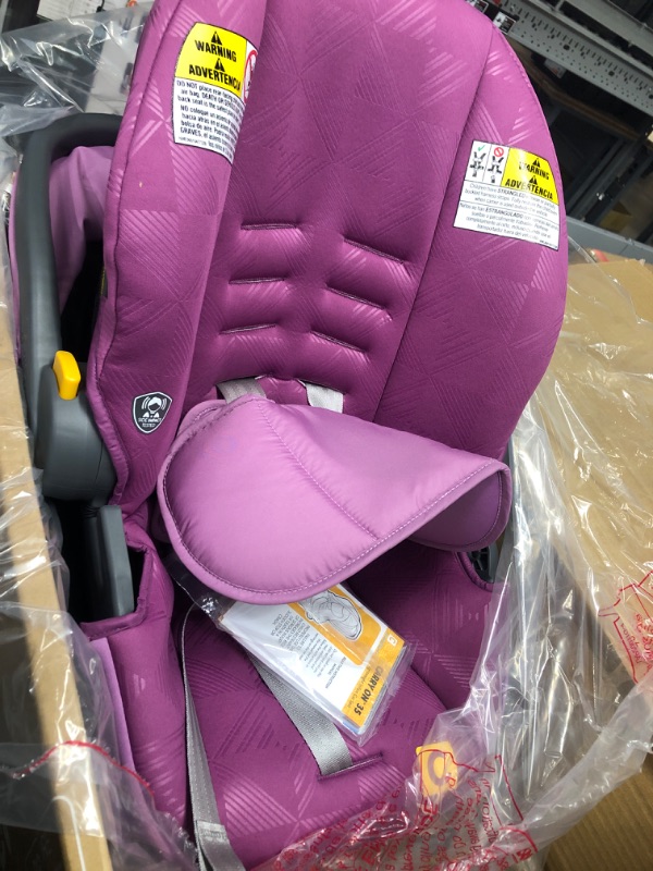 Photo 2 of Century Carry On 35 Lightweight Infant Car Seat, Berry
