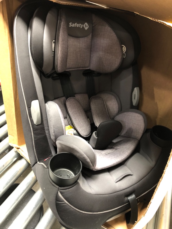 Photo 2 of Safety 1st Grow and Go All-in-One Convertible Car Seat, Rear-facing 5-40 pounds, Forward-facing 22-65 pounds, and Belt-positioning booster 40-100 pounds, Harvest Moon Harvest Moon Original