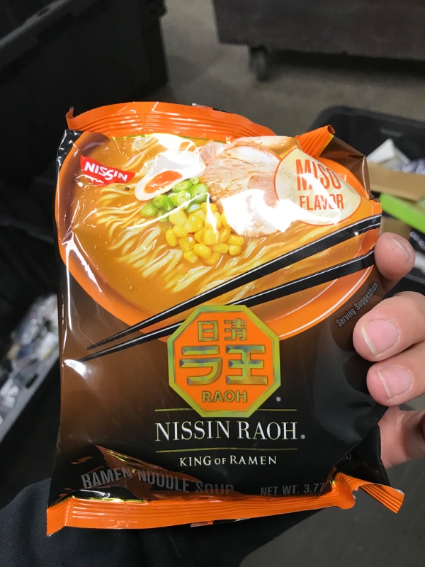 Photo 3 of ** EXPIRES APRIL 8, 2023** Nissin RAOH Ramen Noodle Soup, Miso, 3.77 Ounce (Pack of 6)
