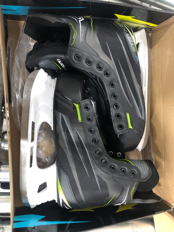 Photo 2 of TronX Stryker Soft Boot Senior Men Boys Kids Ice Hockey Skates - All Adult and Junior Sizes - Great for Recreational Skating Skate Size 10 (Shoe Size 11.5)