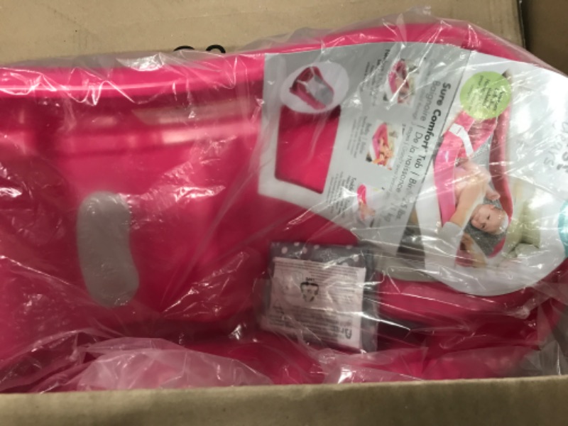 Photo 2 of 
The First Years Sure Comfort Deluxe Newborn to Toddler Tub Pink
