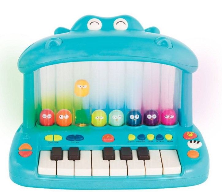 Photo 1 of B. toys Toy Piano for Kids Hippo Pop

