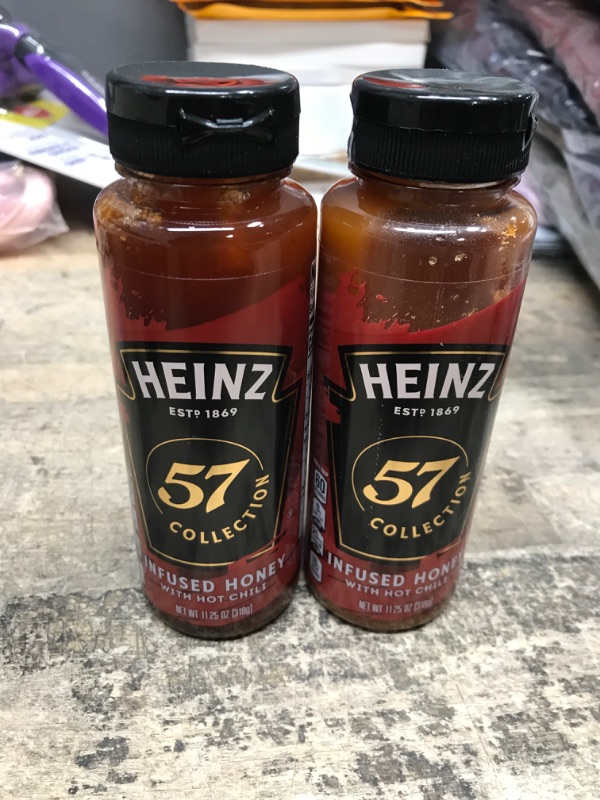 Photo 2 of 2 ea Heinz 57 Collection Infused Honey with Hot Chili, 11.25 oz Bottle EXPIRES 1/31/23