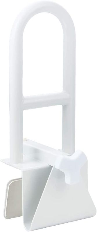 Photo 1 of  Bathtub Safety Rail, Medical Adjustable Tub Grab Bar Handle Clamp Safety Handrail Support for Seniors and Elderly

