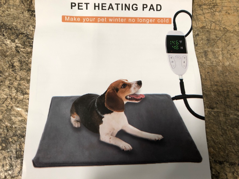Photo 1 of  Pet Heating Pad - Upgraded Electric Heating Pad for Dogs and Cats - Waterproof Inside and Out - Auto Shut Off (Size M: 18" x 18")
