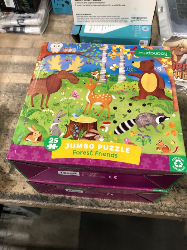 Photo 2 of 2 PACK OF Forest Friends Jumbo Puzzle