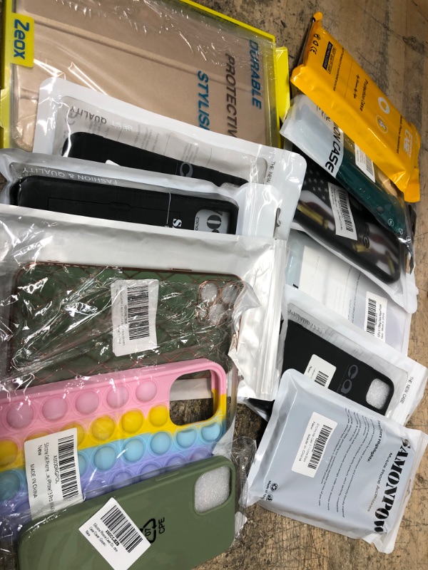 Photo 1 of CELL PHONE CASES ASSORTED