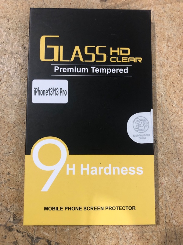 Photo 1 of (3 Pack) 9H Premium Tempered Glass Screen Protector Film For IPhone 13/13 pro
