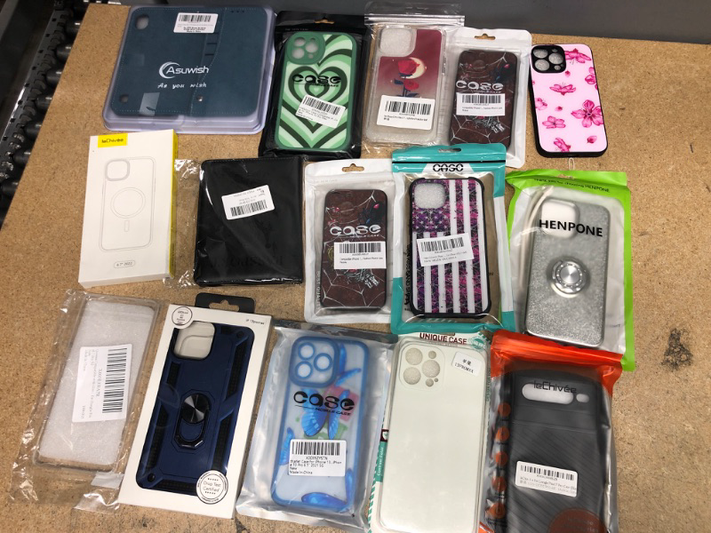 Photo 1 of 15 Items Bundle - Random Phone Cases 