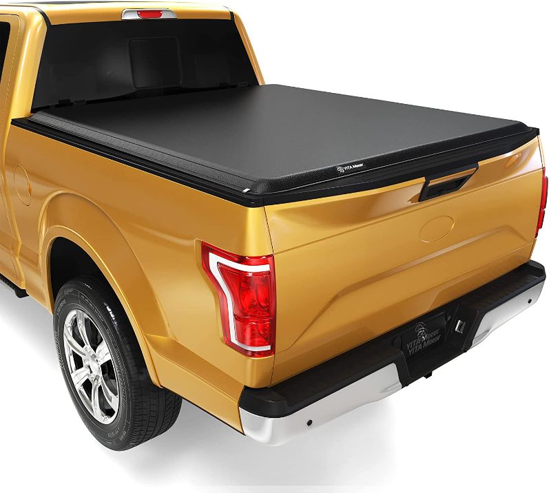 Photo 1 of 
YITAMOTOR Soft Roll Up Truck Bed Tonneau Cover Compatible with 2015-2023 Ford F-150 (Excl. Raptor Series), Styleside 5.5 ft Bed
Style:Roll-Up
Size:5'6"
Configuration:2015-2023 f150(Excl. Raptor Series)