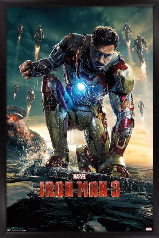 Photo 1 of 
Trends International Marvel Cinematic Universe - Iron Man 3 - One Sheet Wall Poster, 22.375" x 34", Black Framed Version
Size:Black Framed Version
Color:22.375" x 34"