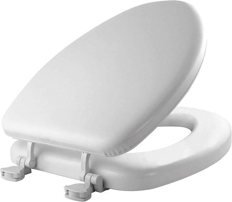Photo 1 of 
Mayfair 115EC 000 Soft Easily Removes Toilet Seat, 1 Pack Elongated - Premium Hinge, White
Size:Toilet Seat
Color:White