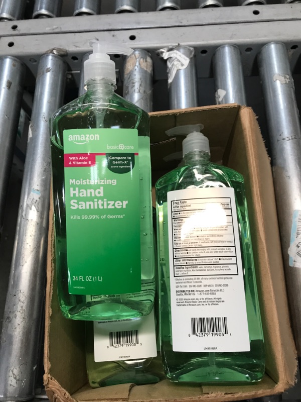 Photo 3 of  Aloe Hand Sanitizer 62%, 34 Fl Oz (Pack of 4) Aloe Vera 34 Fl Oz (Pack of 4)