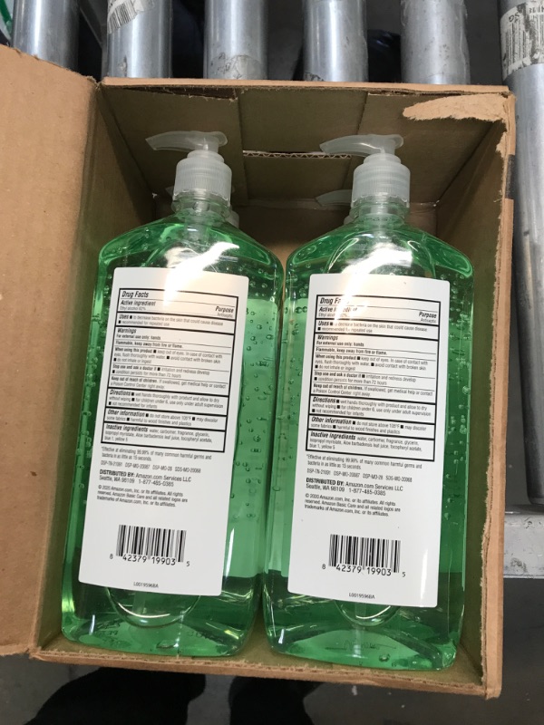 Photo 2 of Aloe Hand Sanitizer 62%, 34 Fl Oz (Pack of 4) Aloe Vera 34 Fl Oz (Pack of 4)