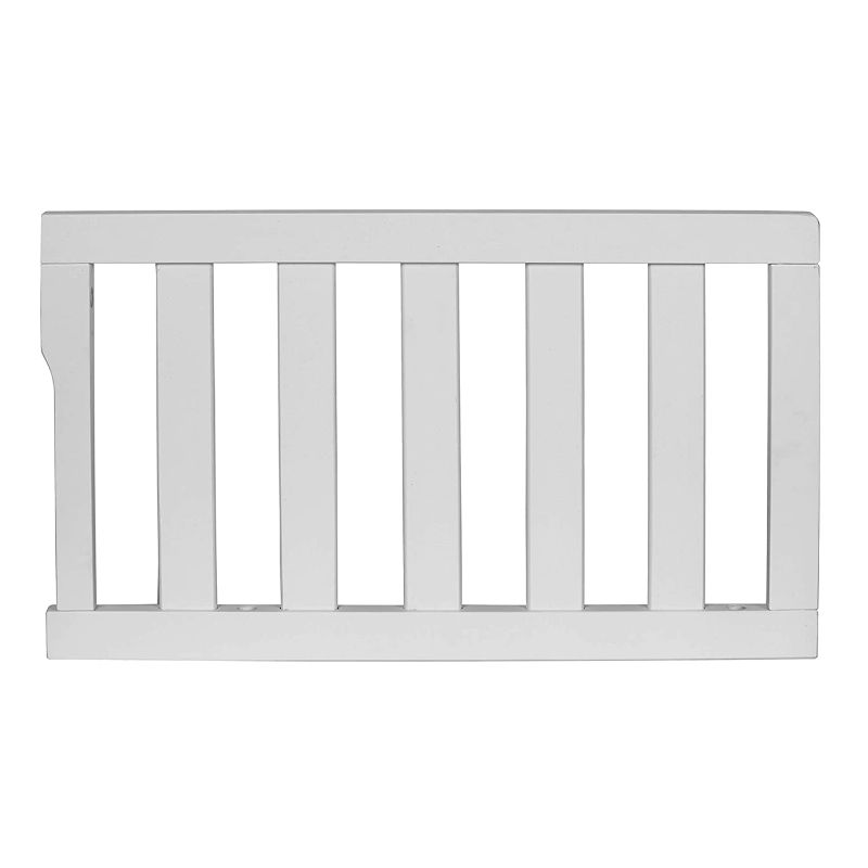 Photo 1 of 
Dream On Me Universal Convertible Crib Toddler Guard Rail in Grey, Compatible with Select Cribs, Crib to Toddler Bed Conversion, Easily Attachable