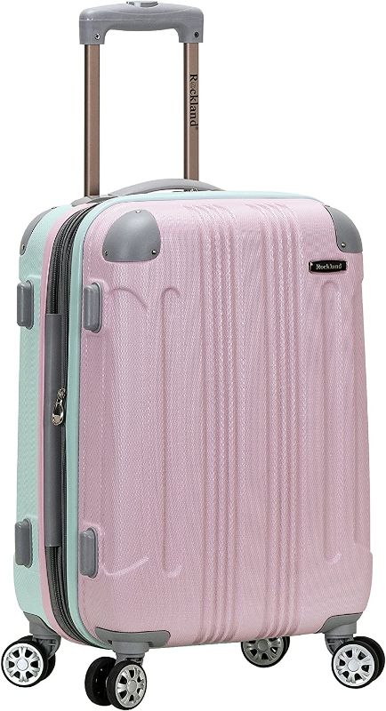 Photo 1 of 
Rockland London Hardside Spinner Wheel Luggage, Mint, Carry-On 20-Inch
Size:Mint
Color:Carry-On 20-Inch