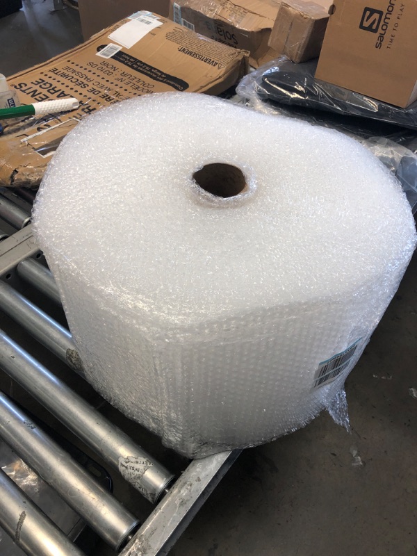 Photo 2 of Amazon Basics Perforated Bubble Cushioning Wrap - Small 3/16", 12-Inch x 175-Foot Long Roll Bubble Wrap