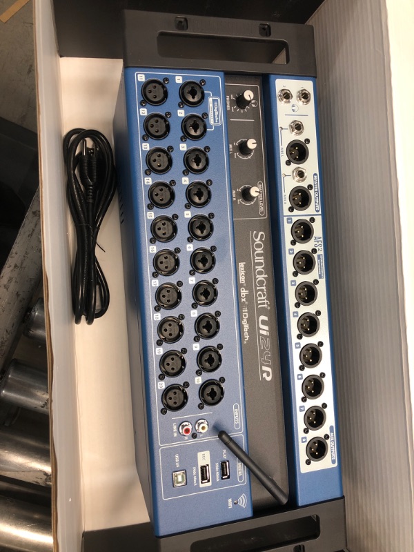 Photo 3 of ***Powers On***Soundcraft Ui24 Remote-Controlled 24-Input Digital Mixer 24-channel