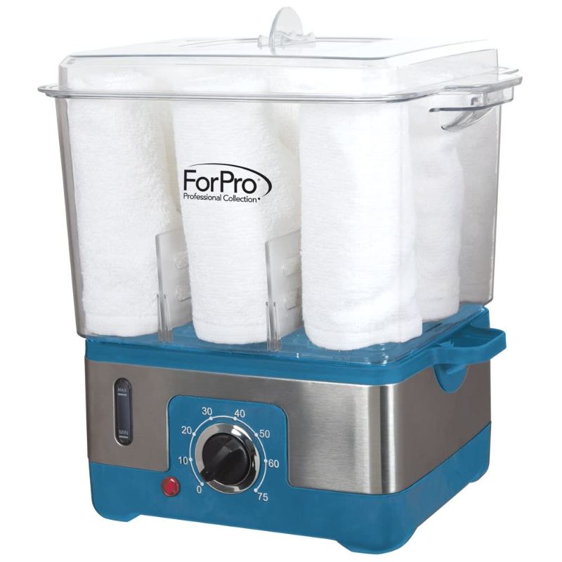 Photo 1 of ***TESTED/ TURNS ON** ForPro Premium Hot Towel Steamer, 50% Larger Capacity, Holds 9 Facial Towels, Quick Heating Steam Towel Warmer for Salons and Spas
