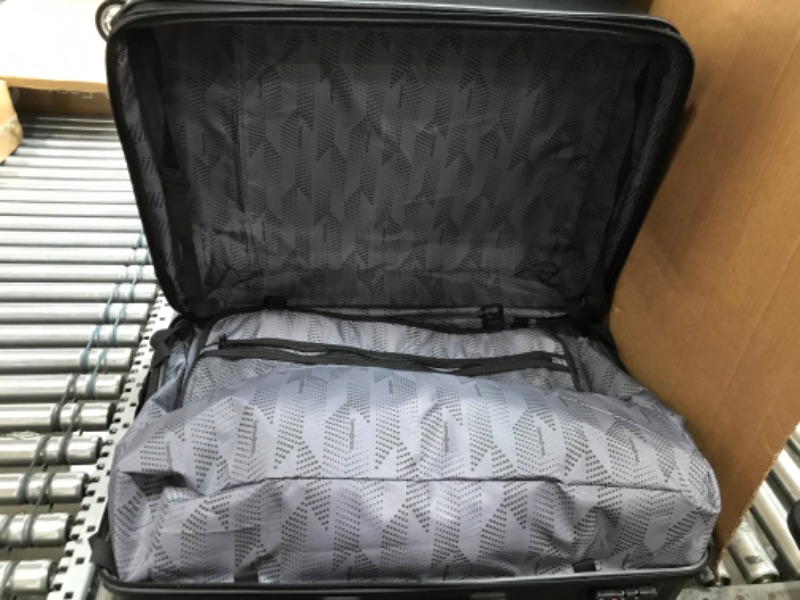 Photo 3 of **EXPANDER ZIPPER IS OFF THE RAIL**
Samsonite Winfield 3 DLX Hardside Expandable Luggage with Spinners, Checked-Large 28-Inch, Black Checked-Large 28-Inch Black