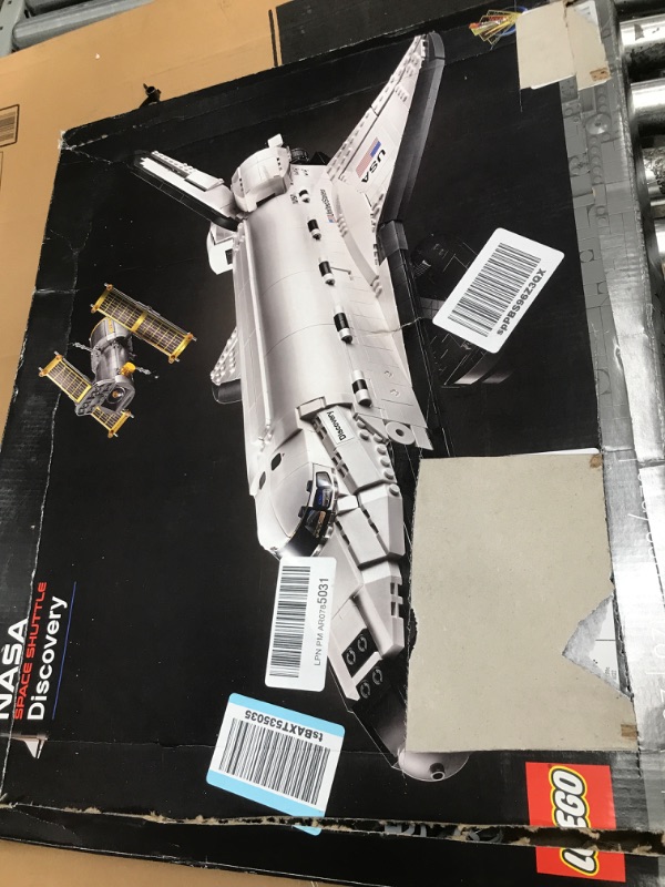 Photo 3 of LEGO Icons NASA Space Shuttle Discovery 10283 Building Set for Adults (2354 Pieces) Frustration-Free Packaging