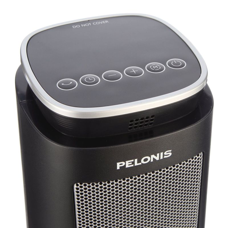 Photo 1 of 23" Ceramic Tower Fan Forced Space Heater Remote Control Timer Portable Compact
