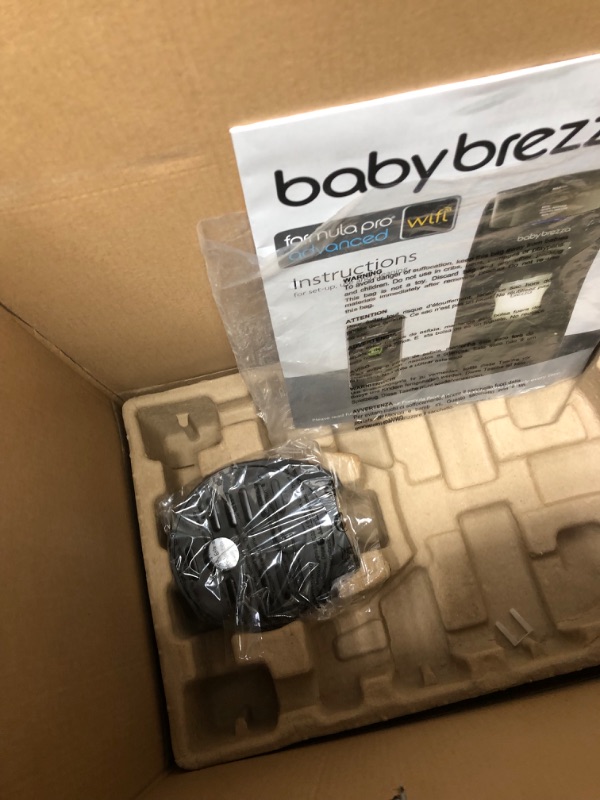 Photo 2 of Baby Brezza Formula Pro Mini Baby Formula Maker – Small Baby Formula Mixer Machine Fits Small Spaces and is Portable for Travel– Bottle Makers Makes The Perfect Bottle for Your Infant On The Go Advanced, WiFi