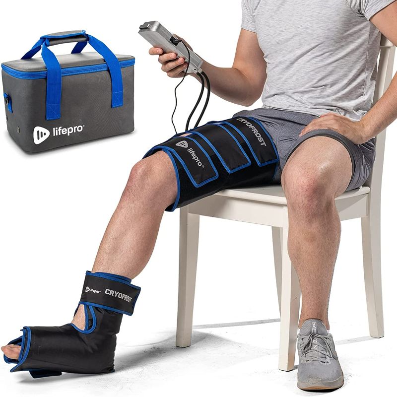 Photo 1 of 
Lifepro Cryotherapy Machine - Electric Knee Ice Pack Wrap for Ankle, Calf, & Thigh 