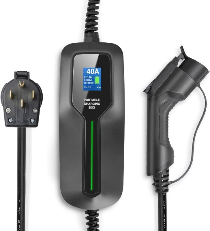 Photo 1 of **SEE NOTES**
BESENERGY 40 Amp EV Charger Level 2 NEMA 14-50 220V-240V Upgraded J1772 