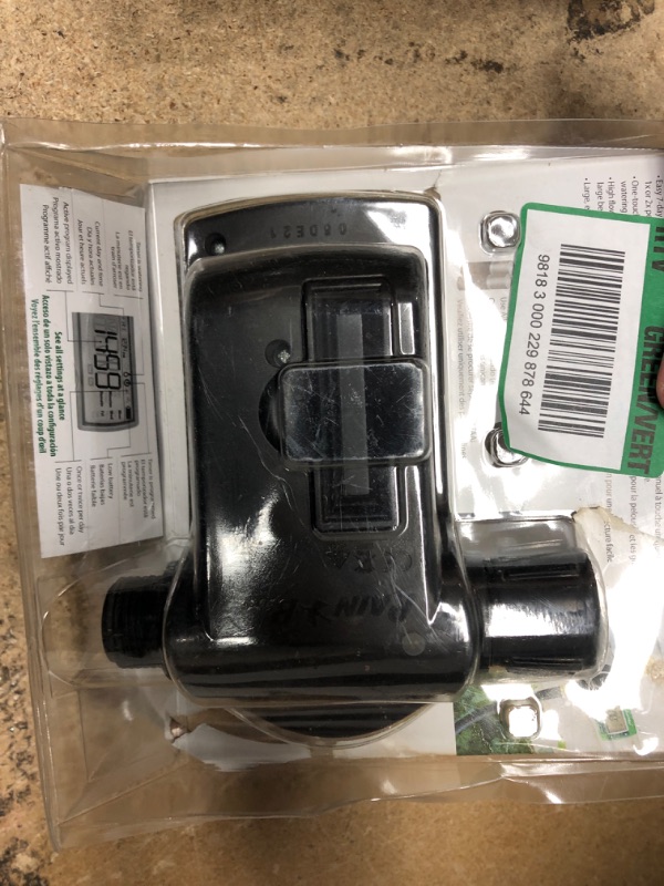 Photo 3 of **USED**  Rain Bird 1ZEHTMR Professional Grade Electronic Digital Hose End Timer/Controller, One Zone/Station, Battery Operated Timer Pro-Grade Digital Hose-End Timer