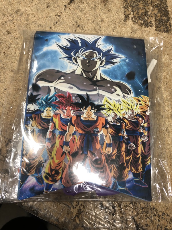 Photo 3 of **NEW**   44 Pcs Dragon Ball Theme Birthday Party Decorations Kit Party Supplies Pack for Adult Baby Shower Included Cake Cupcake Toppers Balloon and Banner