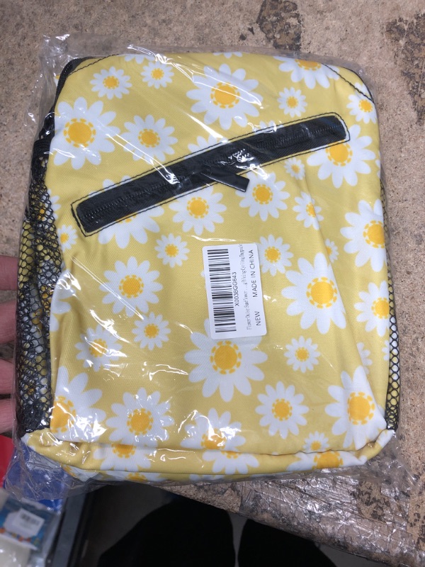 Photo 2 of **NEW**  Flower Daisy Sunflower Crossbody Backpack Sling Bag Lightweight Shoulder Bags for Women Men Gifts Travel Sport Walking Biking Cycling Daypack