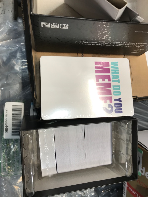 Photo 1 of WHAT DO YOU MEME? Core Game - The Hilarious Adult Party Game for Meme Lovers (Bigger Better Edition)