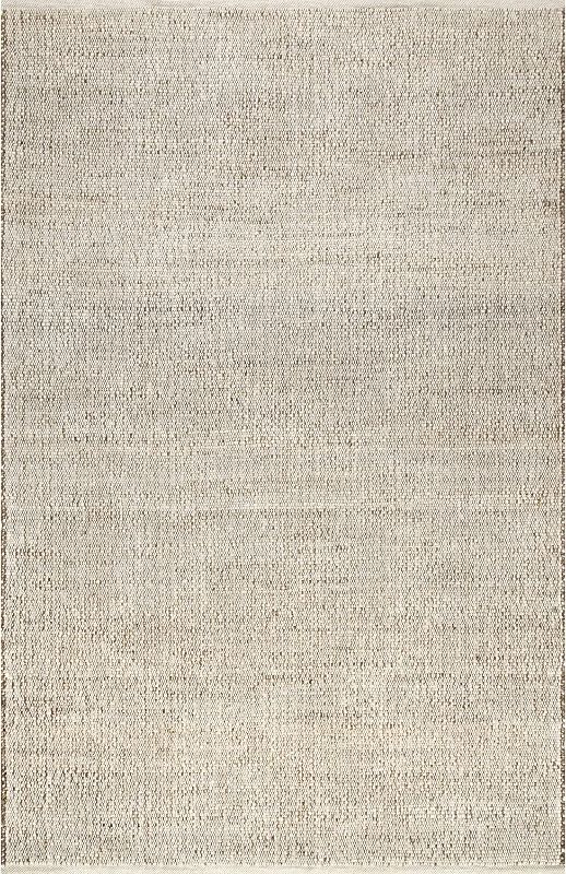 Photo 1 of **MINOR WEAR & TEAR**nuLOOM Handwoven Solid Elfriede Area Rug, 2' 6" x 4', Natural
