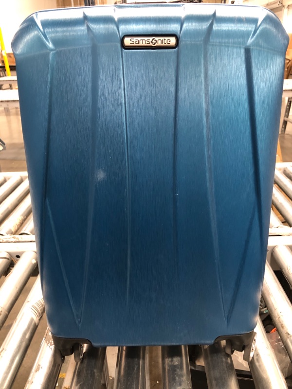 Photo 2 of **USED/SLIGHT WEAR**  Samsonite Centric 2 Polycarbonate Carry-On Luggage, Caribbean Blue