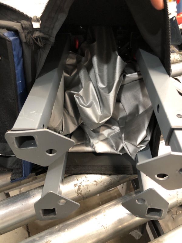 Photo 1 of **USED**   Impact Canopy 10x10 Slant Leg Pop up Canopy Tent Gray-No Sidewall Gray No Sidewall Leg Canopy