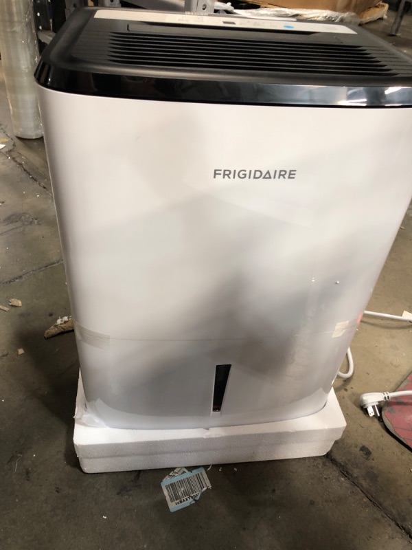 Photo 4 of **NEW**  Frigidaire FFAP5033W1 Dehumidifier, High Humidity 50 Pint Capacity with Built-In Pump and a Easy-to-Clean Washable Filter, in White