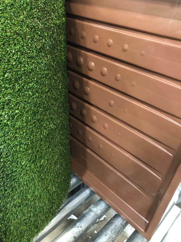 Photo 1 of **NEW** Porch Potty Standard Without Sprinklers, Outer Dimensions 26" x 50" x 7", Grass Area 8 Square Feet (4' x 2')