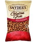 Photo 1 of  Snyder's of Hanover Gluten Free Mini Plain Pretzels - 8oz EXP AUG 2023 12 PACK 

