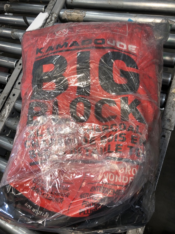 Photo 2 of **OPENED**20 lb. Big Block XL Lump Charcoal
