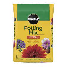 Photo 1 of **OPENED**Miracle-Gro Potting Mix 1 Cu. Ft. for Use with Container Plants
