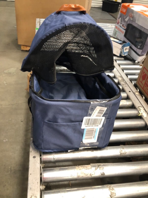 Photo 2 of **missing stroller part bassinet only **SKISOPGO Dog Cat Pet Gear 3-in-1 Foldable Pet Stroller Detachable Carrier, Car Seat and Stroller with Push Button Entry for Small Pets navy blue