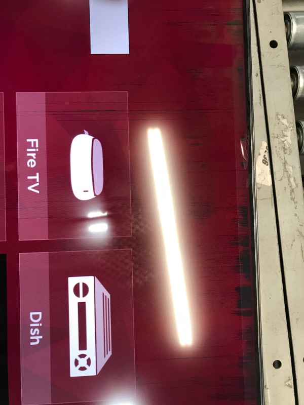 Photo 1 of DAMAGED SCREEN
TCL 50" Class 5-Series 4K UHD QLED Dolby Vision & Atmos, VRR, AMD FreeSync, Smart Roku TV - 50S555 (2022 Model) ,Black